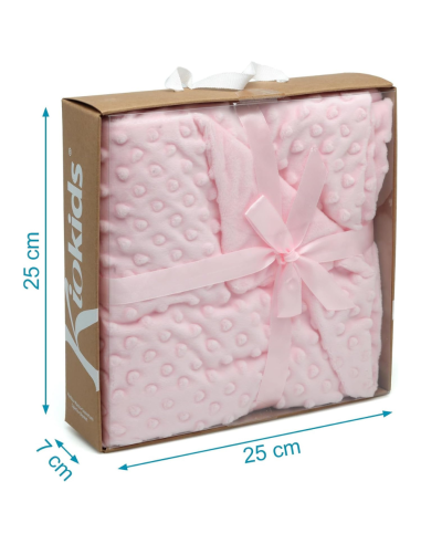 Manta poliéster 80 x 110cm 0M+ Kiokids