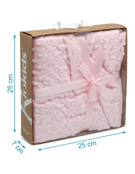 Manta poliéster 80 x 110cm 0M+ Kiokids