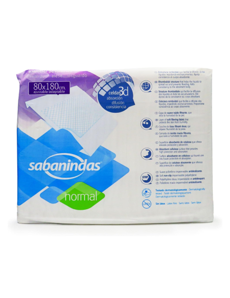 Comprar Empapadores bebe Sabanindas cama 80x180 - Indas