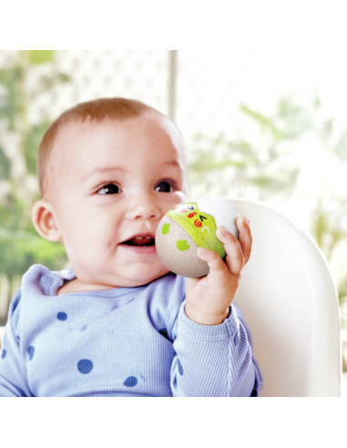 Felices sonajeros tambaleantes de polluelos 0m+ Hape | Nappy.es