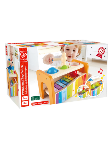 Xilófono de Juguete | Hape - Nappy.es