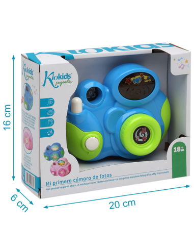 Juguete cámara de fotos (+18M) | Kiokids - Nappy.es