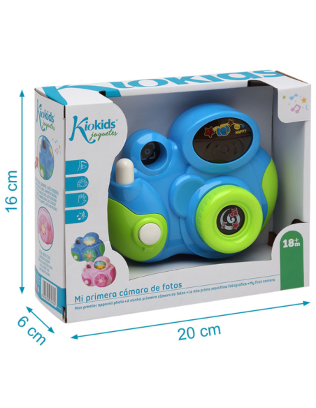 Juguete cámara de fotos (+18M) | Kiokids - Nappy.es