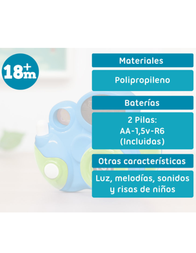 Juguete cámara de fotos (+18M) | Kiokids - Nappy.es