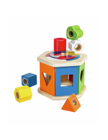 Compra uguete de madera clasificador de formas | Hape - Nappy.es