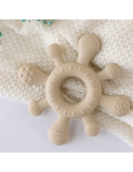 Mordedor silicona estrella 3M+ Kiokids