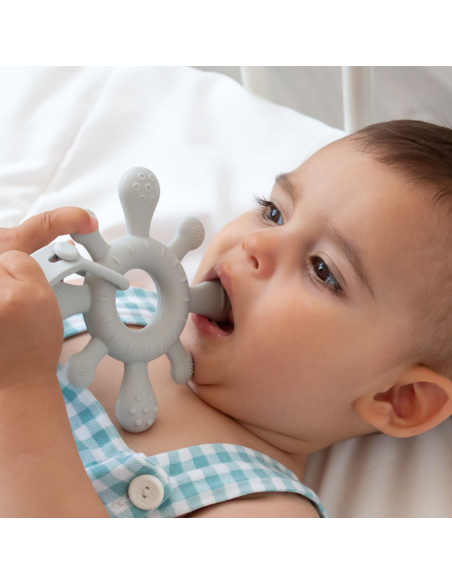 Mordedor silicona estrella 3M+ Kiokids