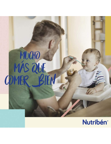 Oferta 6 potitos suprema merluza, zanahoria y guisantes Nutribén