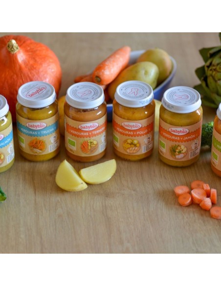 Oferta potito ecológico verduras y pollo tarrito 200g.+6M BabyBio