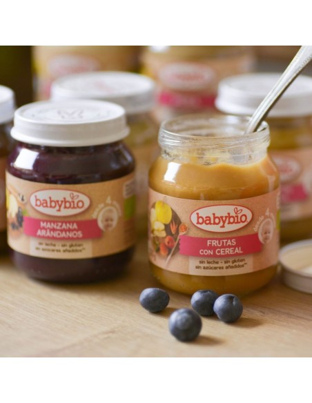 Oferta Potito Frutas con cereales tarriro 130g. +4M BabyBio