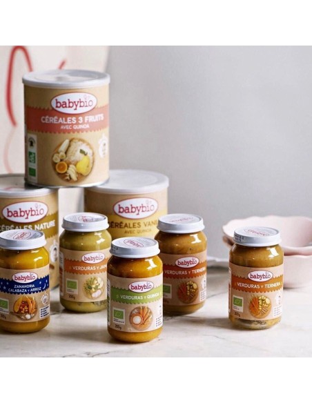 Oferta Potito ecológico de salmón tarrito 200g. +6M BabyBio