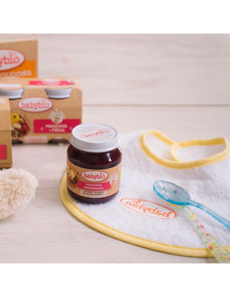 Oferta Potito manzana y arándanos tarrito 130g. +4M BabyBio