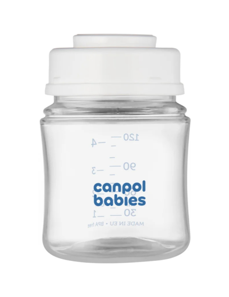 Botellas almacenaje leche materna 3 uds. Canpol Babies