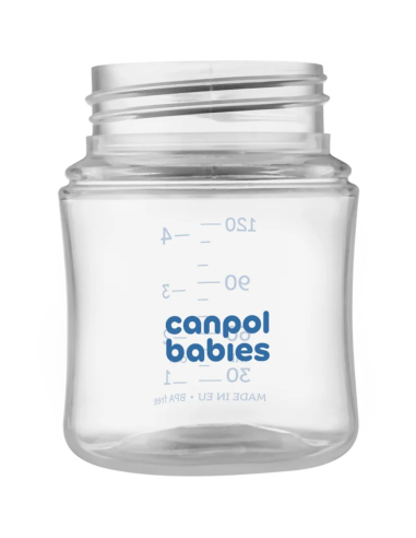 Botellas almacenaje leche materna 3 uds. Canpol Babies