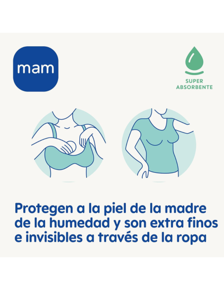 Discos de lactancia 30 uds. Mam Baby