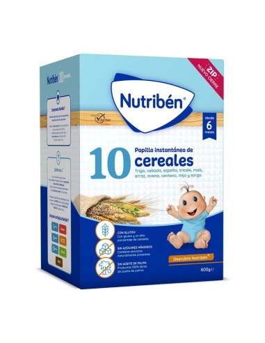 papilla-10-cereales-nutriben-2.jpg – Detalle de la caja y textura.