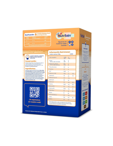 papilla-8-cereales-miel-galletas-maria-nutriben-3.jpg – Cuchara con papilla.