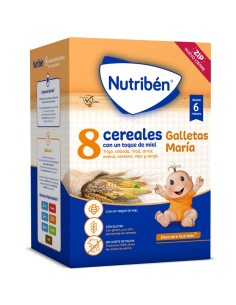 papilla-8-cereales-miel-galletas-maria-nutriben-1.jpg – Vista frontal del envase. 2