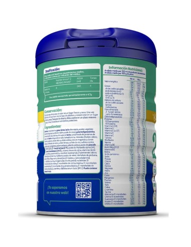 Oferta Pack 2 uds. Leche de formula Innova 2 800g. +6M Nutribén