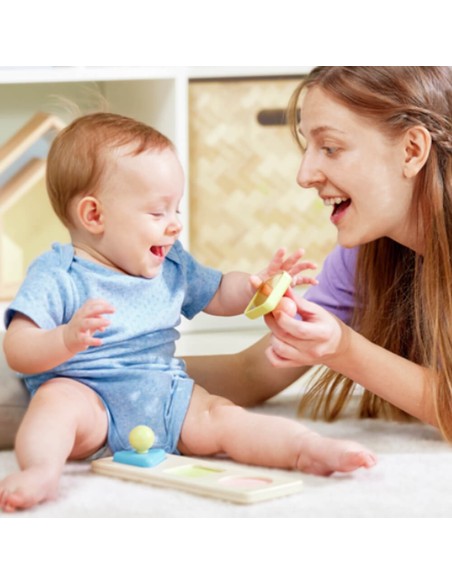 Puzle Espejos Montessori +3m Hape | Hape - Nappy.es