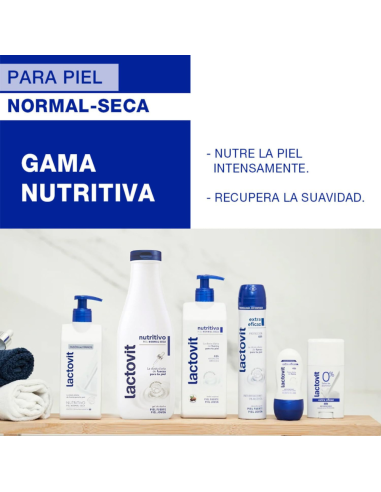 duo-lactovit-gel-bano-locion-nutritiva-600ml-4.jpg – Aplicación de la loción sobre la piel.