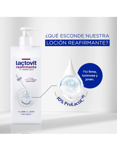 lactovit-leche-corporal-reafirmante-400ml-3.jpg – Aplicación en piel femenina.