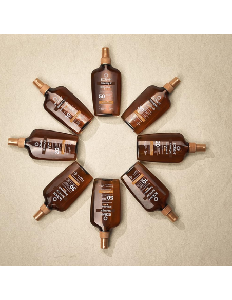 Aceite Seco Protector Broncea+ SPF 50 200 ml – Ecran Sunnique