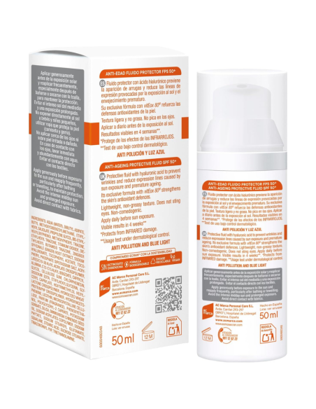 Parte trasera del envase con símbolo de reciclaje, número de lote y fecha de caducidad visible