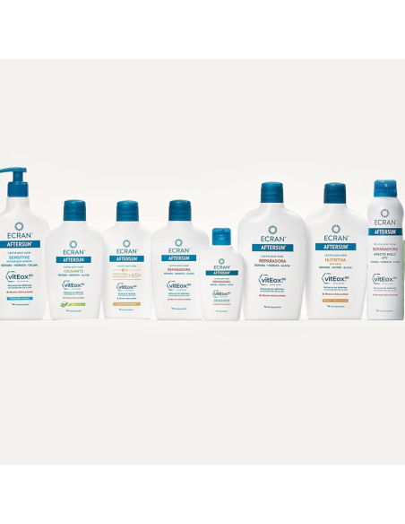 Ecran Aftersun con textura ligera y rápida absorción sin sensación grasa