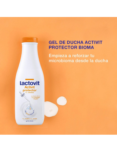 lactovit-gel-bano-protector-activit-550ml-8.jpg – Producto colocado junto a otros de la gama Lactovit.