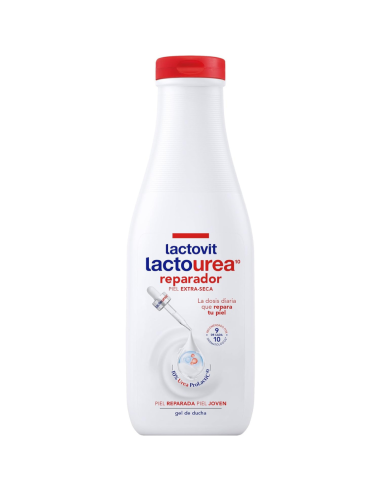 lactovit-gel-bano-reparador-lactourea-550ml-1.jpg – Vista frontal Gel de Baño Reparador Lactourea 550 ml.