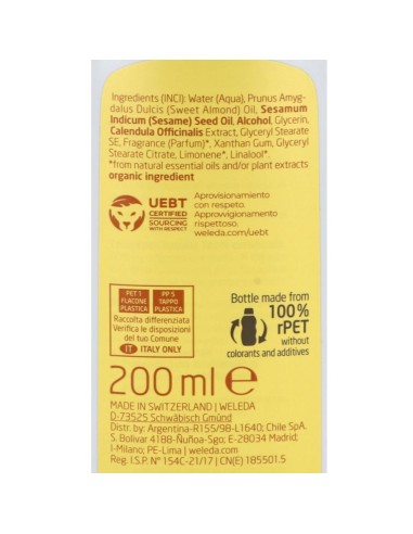 crema-bano-calendula-weleda-3.jpg – Detalle del packaging y logo Weleda.