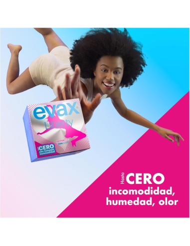 evax-liberty-normal-alas-12uds 7.jpg – Vista de compresa con alas desplegadas.