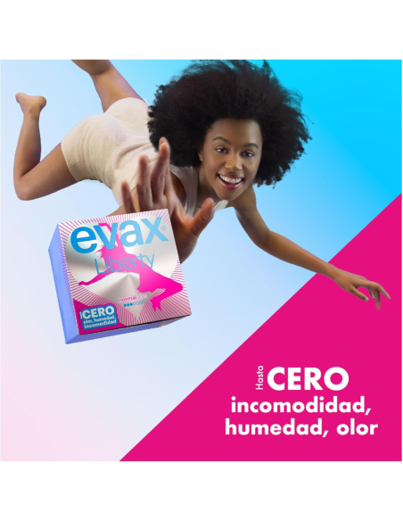 evax-liberty-normal-alas-12uds 7.jpg – Vista de compresa con alas desplegadas.