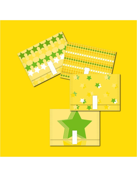 evax-fina-segura-alas-normal-12uds-6.jpg – Vista de compresa con alas desplegadas.