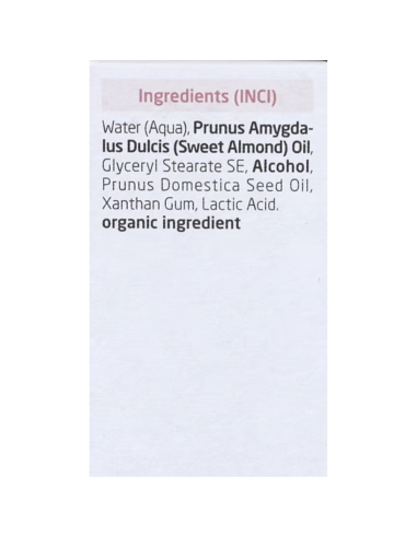almendra-leche-limpiadora-calmante-weleda-3.jpg – Detalle de ingredientes naturales.