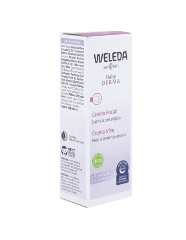 crema-facial-malva-blanca-weleda-2.jpg – Textura cremosa calmante.