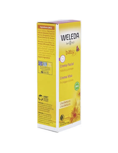 Compra Crema Facial de Caléndula 50ml -  Weleda - Nappy.es