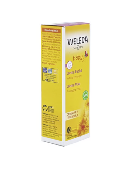 Compra Crema Facial de Caléndula 50ml -  Weleda - Nappy.es