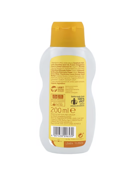 leche-corporal-calendula-weleda-2.jpg – Textura ligera y cremosa.