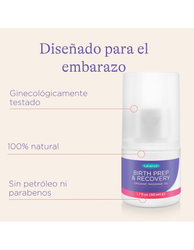Aceite Orgánico Preparto 50 ml Lansinoh