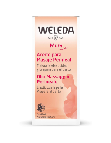 Compra Aceite para Masaje Perineal - WELEDA |Nappy