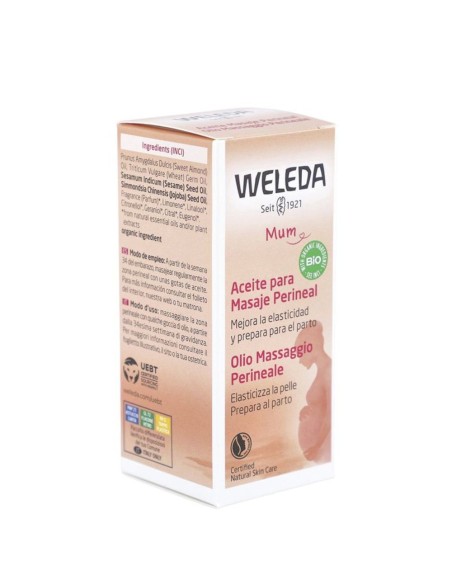 Compra Aceite para Masaje Perineal - WELEDA |Nappy