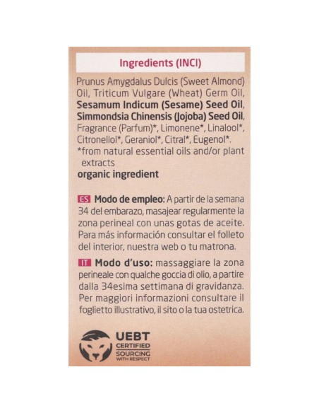 Compra Aceite para Masaje Perineal - WELEDA |Nappy