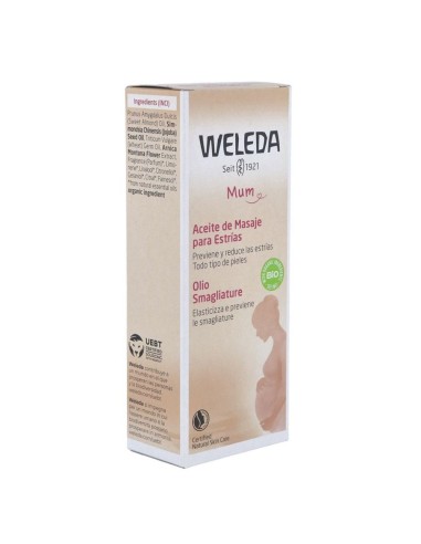 aceite-masaje-estrias-weleda-3.jpg – Ingredientes naturales (árnica, almendra, germen de trigo).