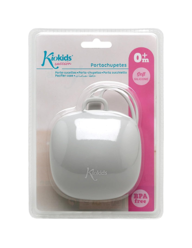 Portachupetes suave silicona 0M+ KioKids