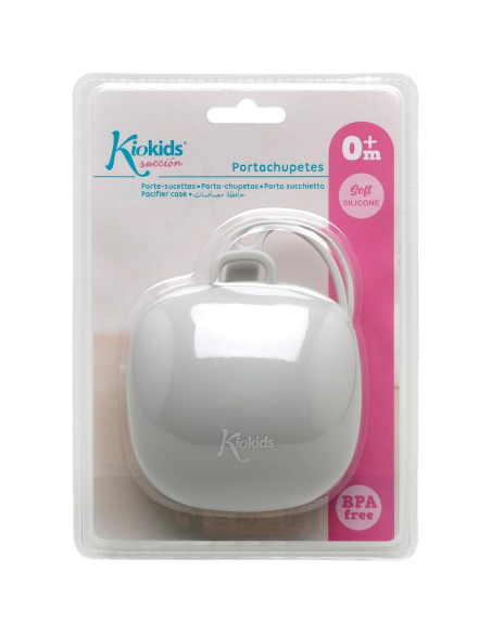 Portachupetes suave silicona 0M+ KioKids