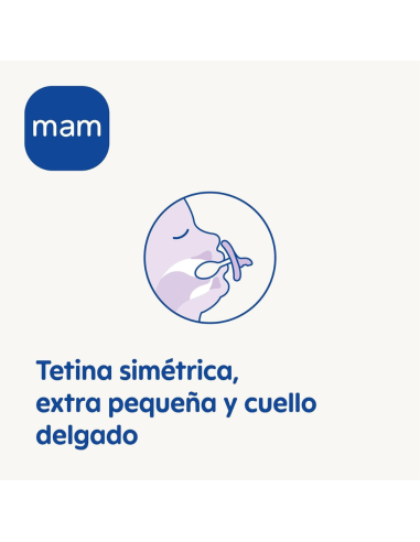 Chupete Comfort 0-3M (2 uds) Mam Baby