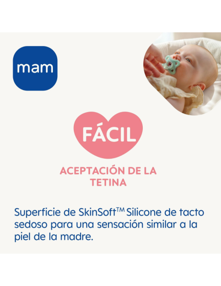 Chupete Comfort 0-3M (2 uds) Mam Baby