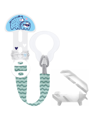 Sujeta Chupete Clip It! & Cover Mam Baby